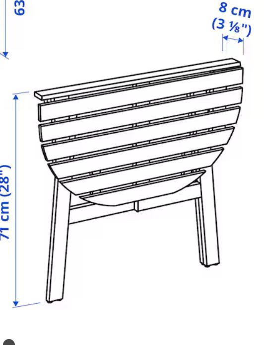 Mesa de Parede Exterior, 2 Cadeiras e 2 Almofadas