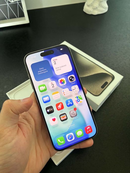 iphone 15 pro 128gb 100% kondycji