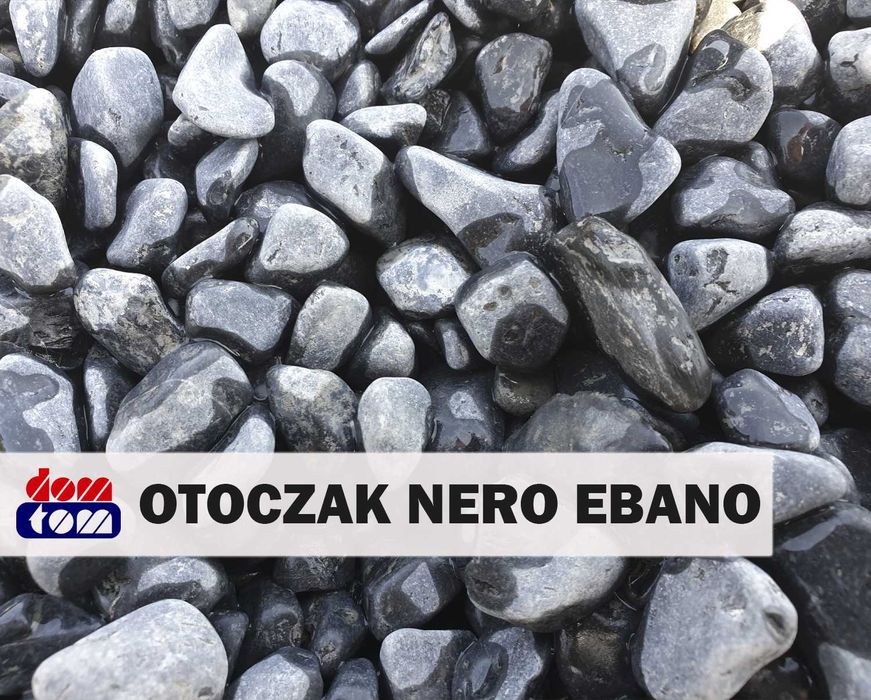 Otoczak Nero Ebano (Kamień Ozdobny, Kruszywo, Ogród)