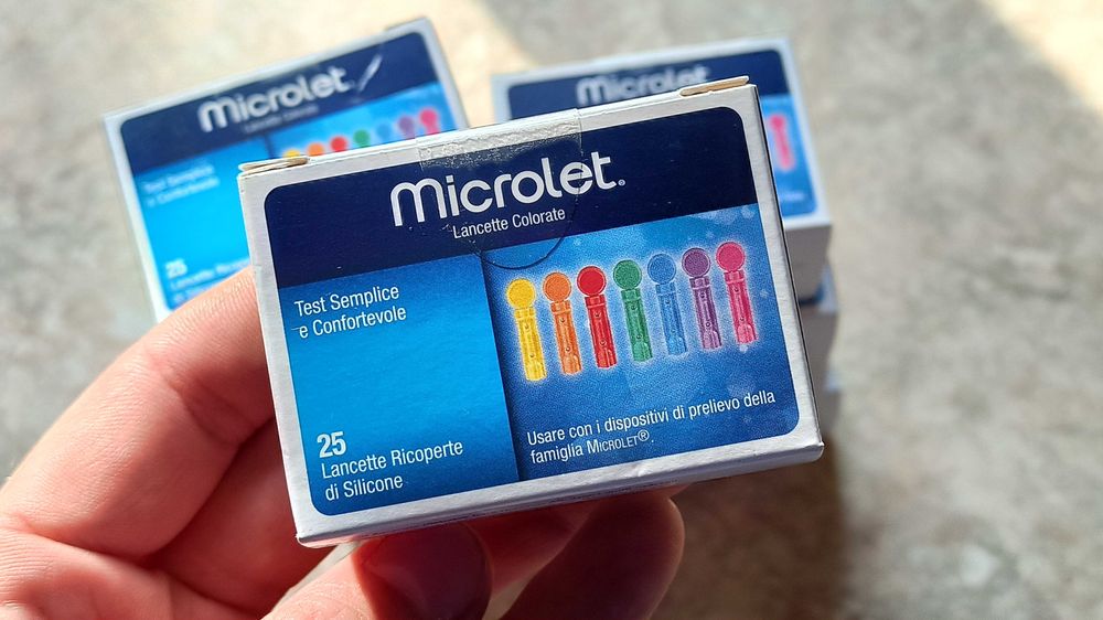 Ланцети з силіконовим покриттям Microlet (Мікролєт) 25шт