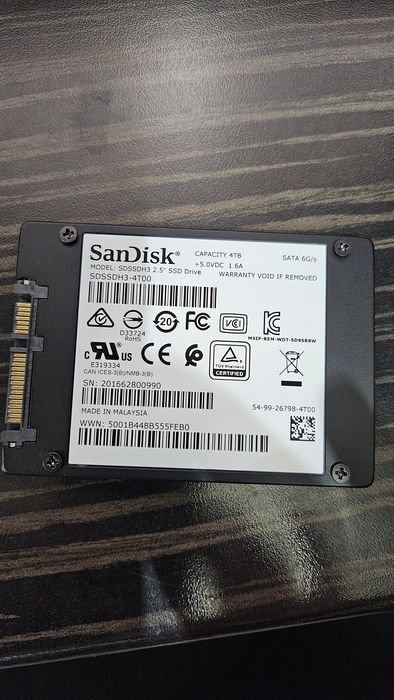 Dysk Ssd 4TB SanDisk ULTRA