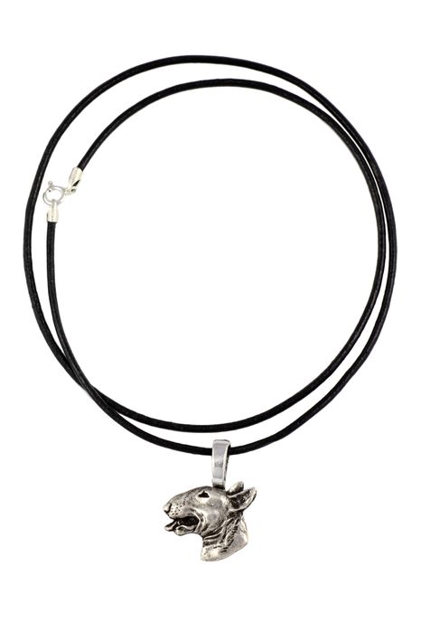 Bulterier naszyjnik z podobizną Art-Dog