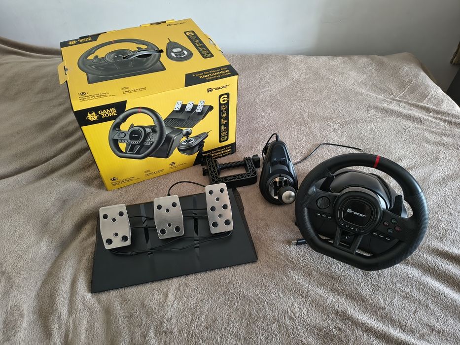 Kierownica 6w1 PC XBOX PS tracer