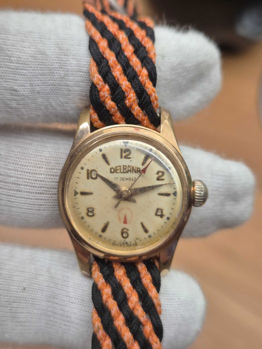Damski zegarek vintage *Delbana*