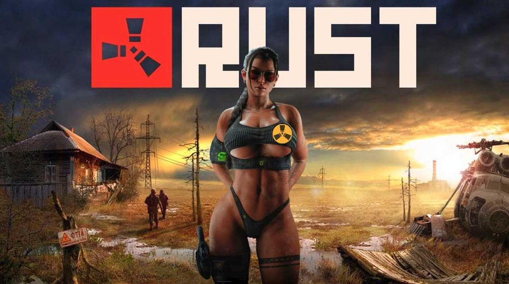 RUST ПК игра. Раст Онлайн НАВСЕГДА, Компьютерные PC Игры Стим/Steam