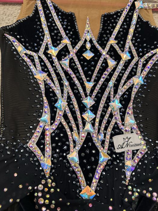 Купальник для художественной гимнастики, на рост  146-152