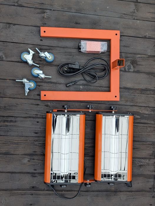 Инфракрасная коротковолновая лампа сушка для авто Profter LE-2000