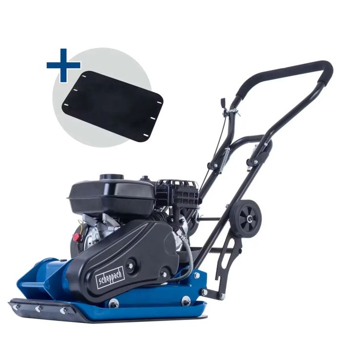 Віброплита Scheppach HP1100S (5,6 к.с., 11000 Нм., гумовий килимок)