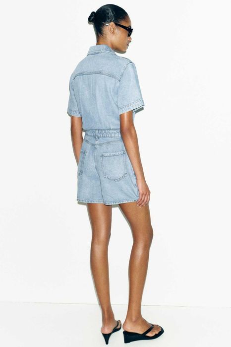 Джинсовий комбінезон Zara