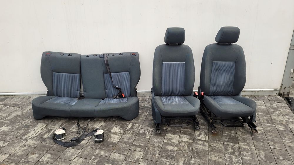 komplet siedzen fiesta mk7 przekładka van swap