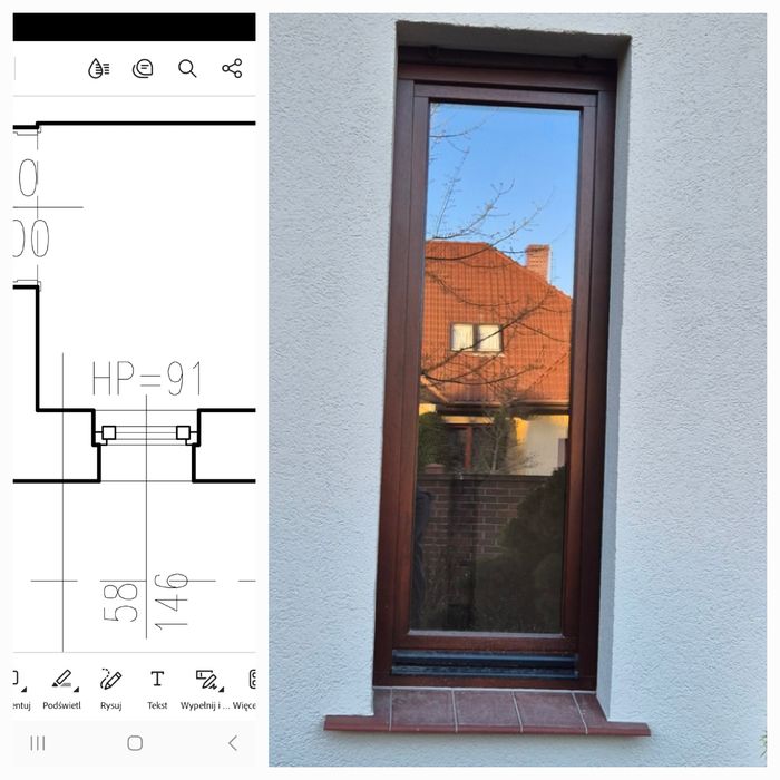 Okna z lub bez  rolet  drewniane do demontażu lub po Wrocław orzec
