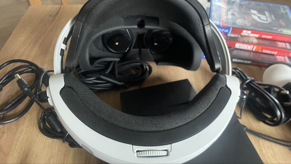 SUPER zestaw VR2 CUH-VR2 PS4 2xMove 3xGry