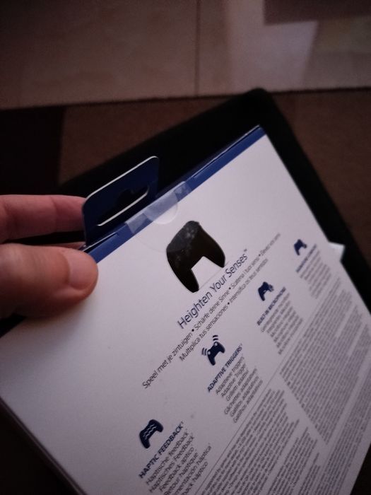 Comando PS5 preto novo (selado)