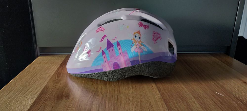 Kask rowerowy dla dziewczynki s/m