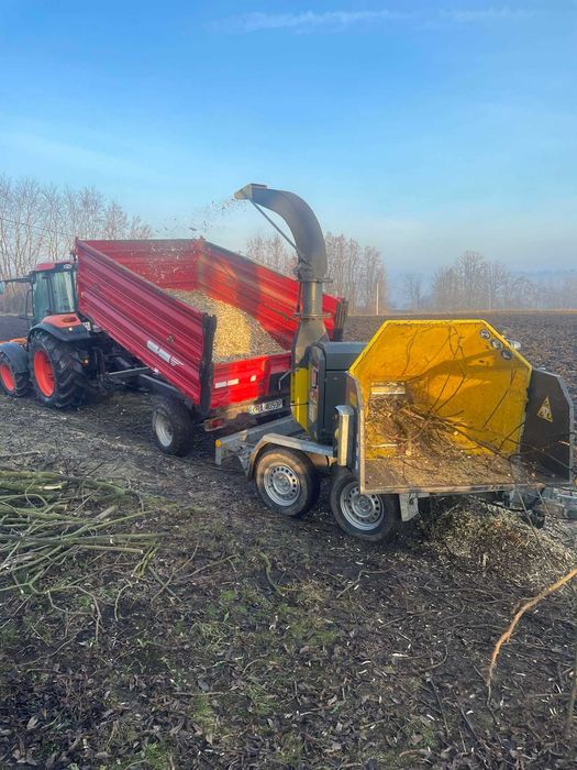 Usługi rębakiem, wycinka drzew, karczowanie, pielęgnacja
