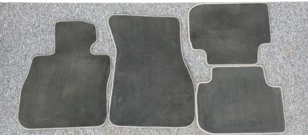 Коврики и оригинал BMW F44 , ворс , резина с карбоном