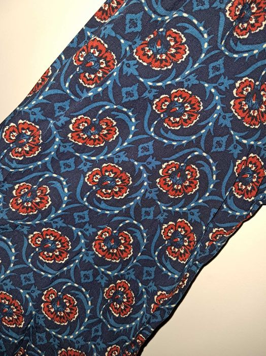 Vestido comprido estampado Springfield, novo