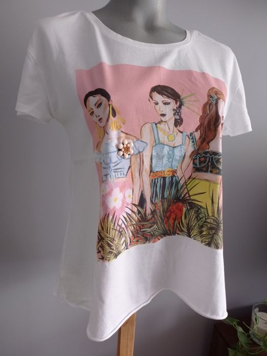 T-shirt asymetryczny Orsay