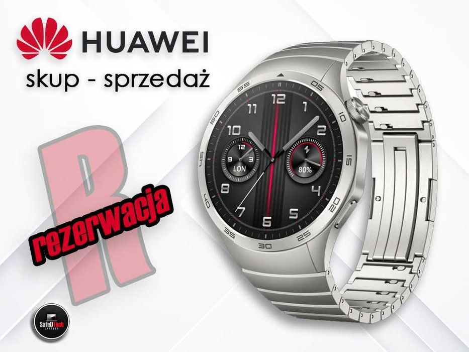 Huawei Watch GT3 Pro Elite - SZAFIR - TYTAN - Bransoleta - KPL. WARTO