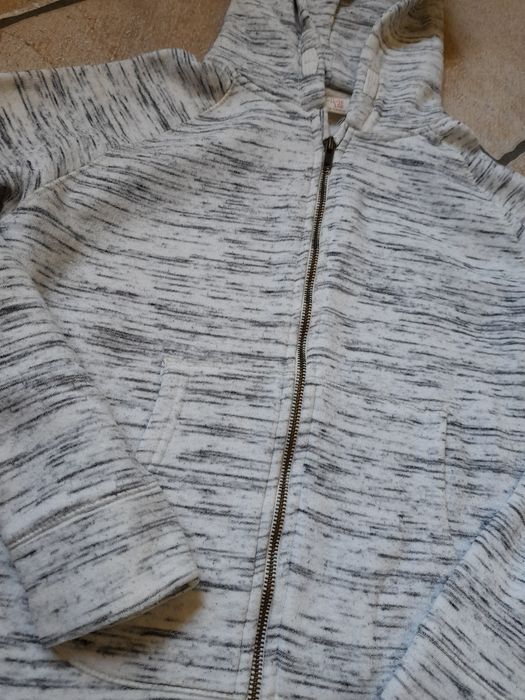 CASACO Menina Branco/Cinza