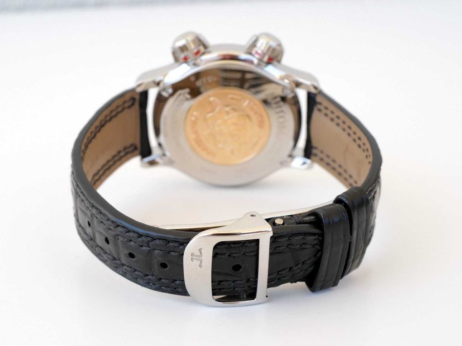 Jaeger-LeCoultre Master Compressor Lady Diamonds Black Dial 37mm