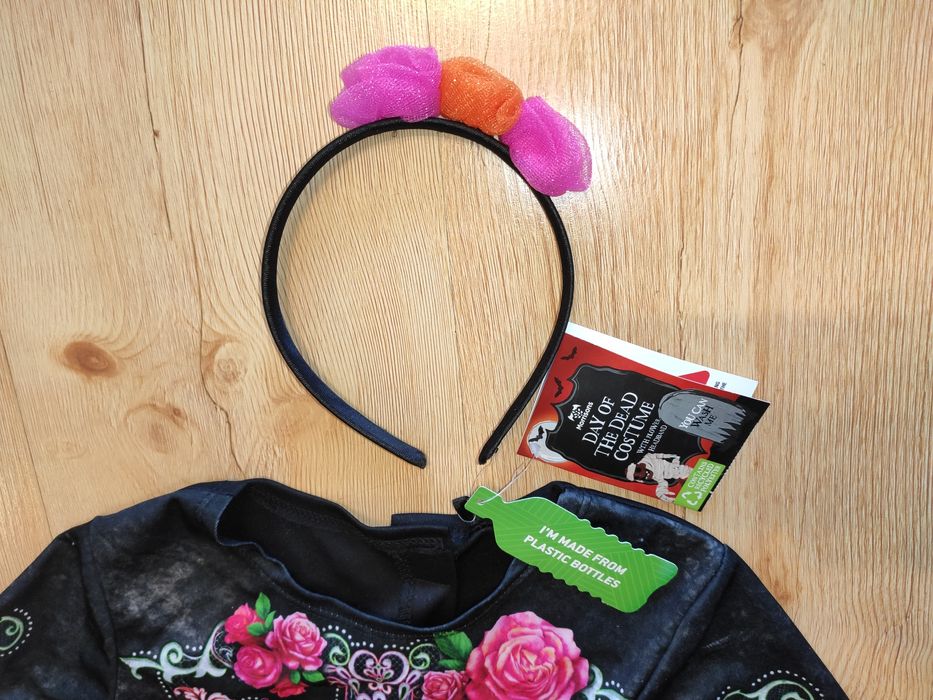 Nowa sukienka strój hiszpanka Koko czarownica 122 128