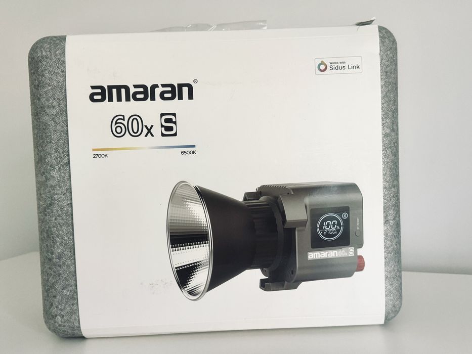 Прожектор Постійне Студійне світло освітлення Amaran 60x S Aputure