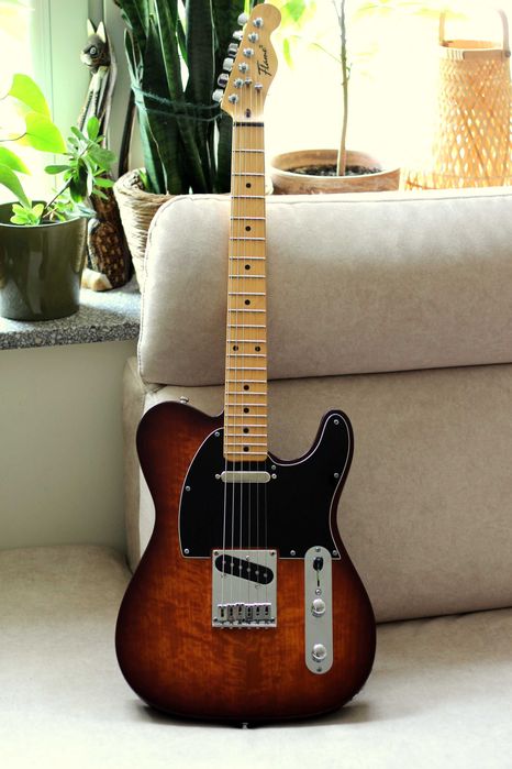 Flame Tell Telecaster Custom (Mayones)