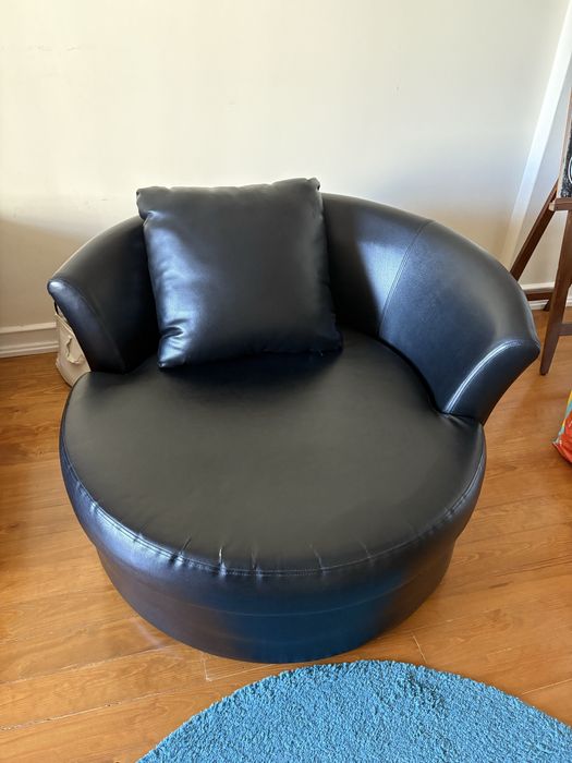 Sofa redondo giratorio Vintage