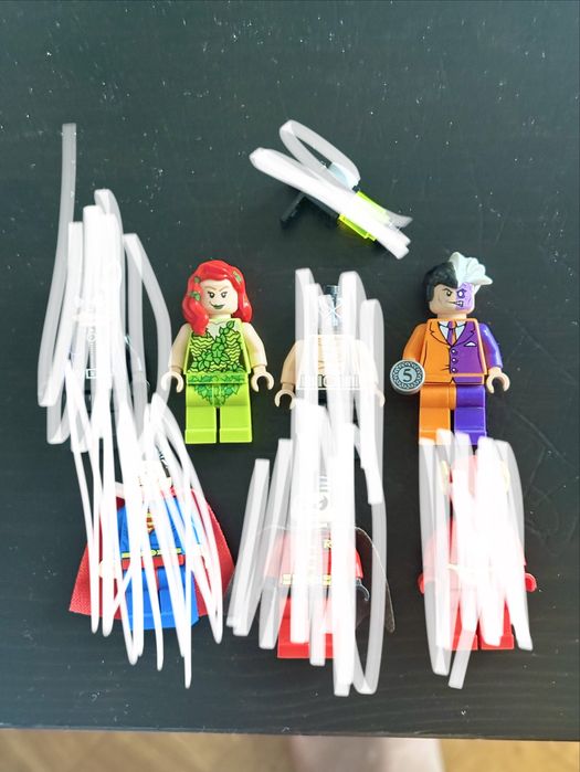 Lego batman figurki two face poison ivy