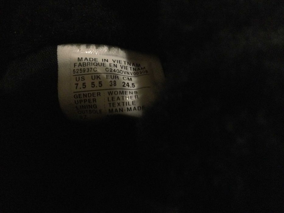 Skórzane buty zimowe kozaki Converse rozmiar 38