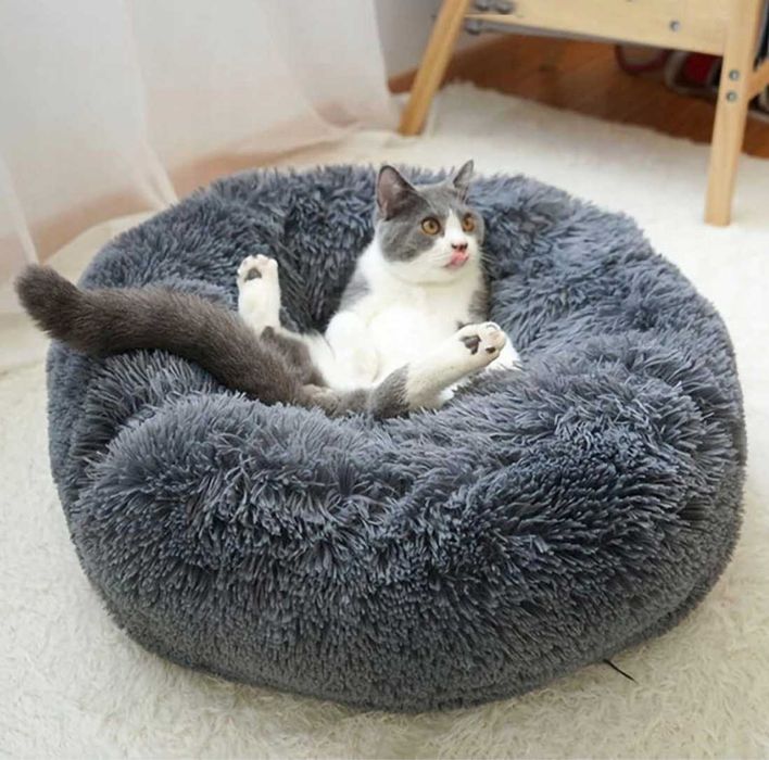 Aoresac legowisko dla kota, psa, szare 50 cm