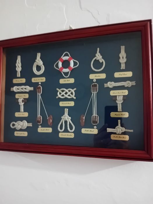 Quadro nós de marinheiro