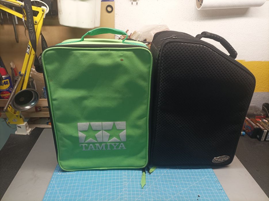 Malas rádio e transporte rc