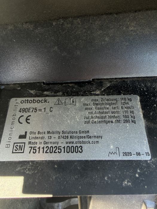Wózek inwalidzki Ottobock Juvo B4
