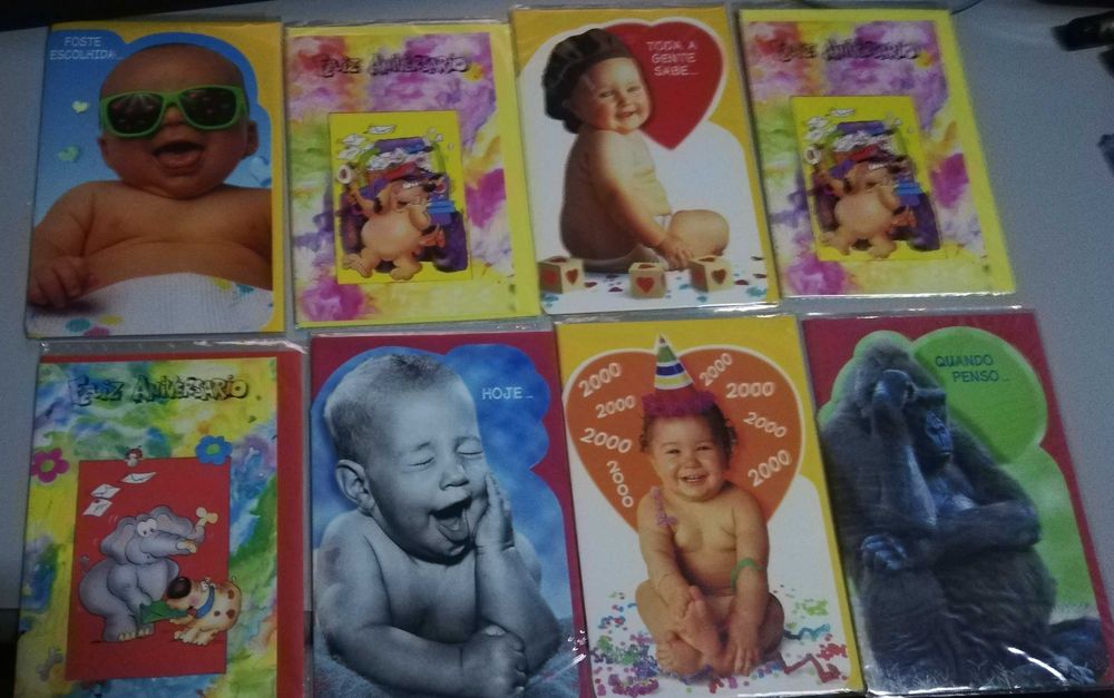 8 Postais divertidos - novos