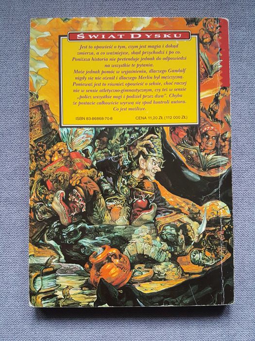 Kolor Magii, Blask Fantastyczny, Równoumagicznienie - Terry Pratchett