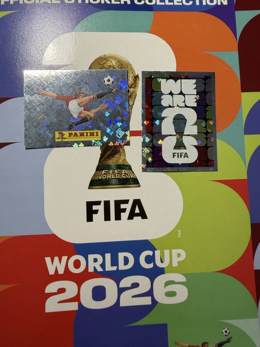 Футбольні наліпки Panini 2026