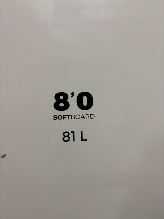 Prancha surf 8.0 usada
