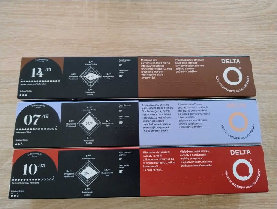 Kapsułki Delta Q kawa Epiq Timor Qalidus