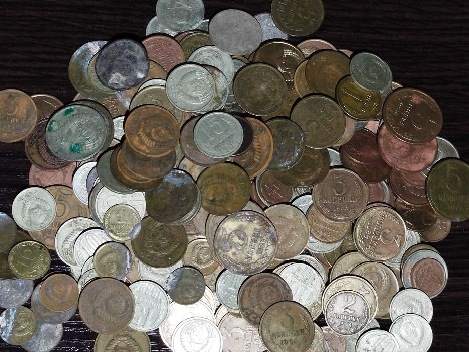 Монеты СССР 350 шт.