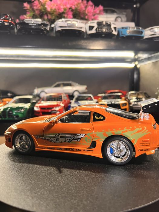 Колекційна модель у стилі Supra MK4 a80 Браяна Оконора