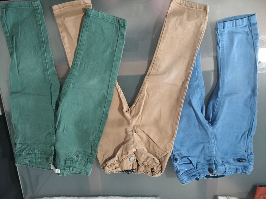 Lote calças de bebé menino