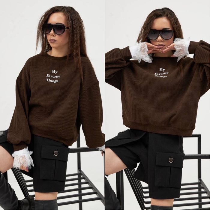 Світшот з акцентом для дівчат