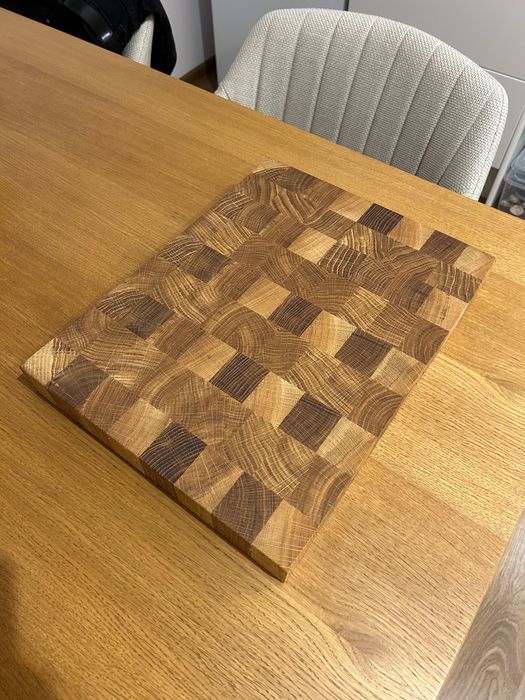 Deska sztorcowa 40x30 dębowa