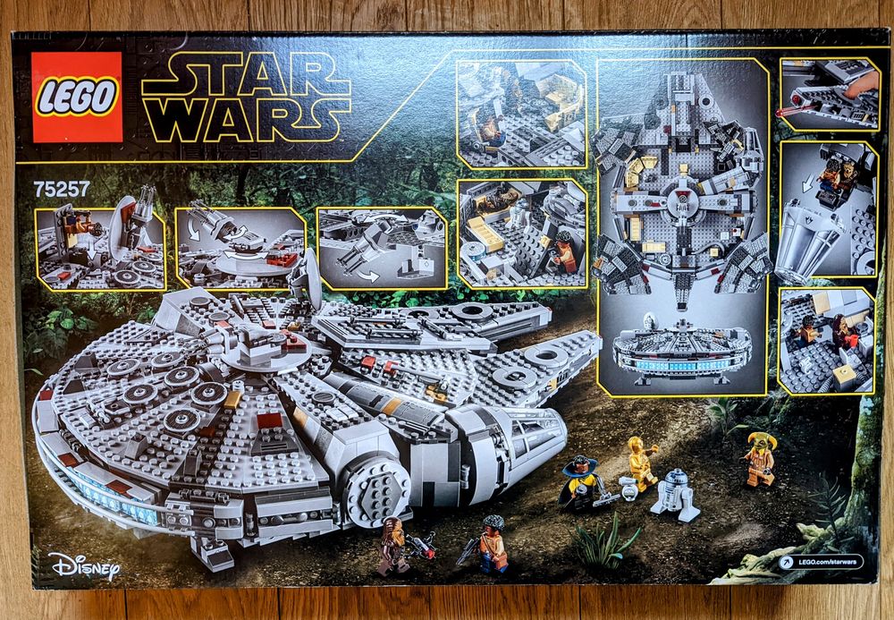 NOWE LEGO Star Wars Sokół Millennium 75257
