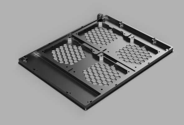 Корпус для электронной нагрузки Atorch DL24 4 модуля. 600Вт.