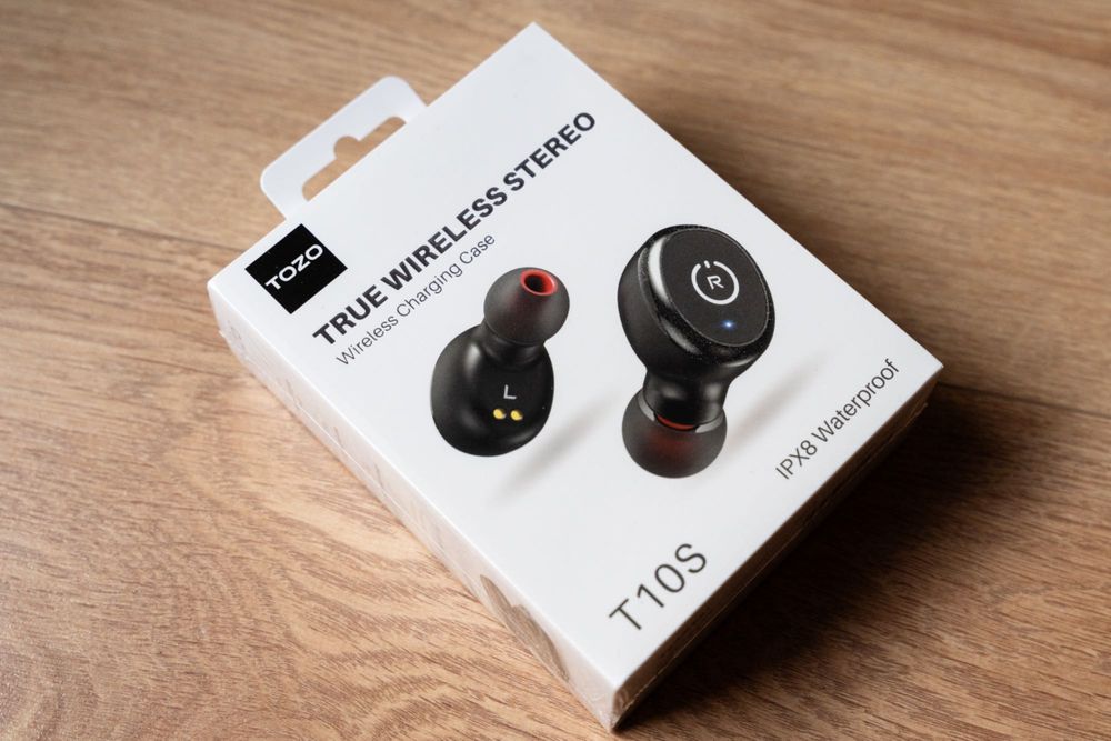 NOWE Słuchawki bezprzewodowe TOZO TWS T10S
