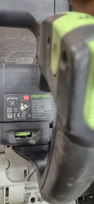 Zagłębiarka Festool Ts55 rebq