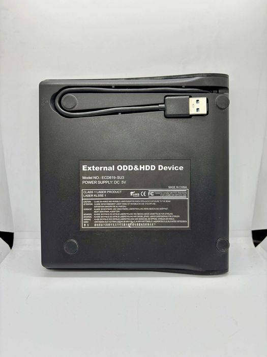 Qoltec Obudowa/kieszeń na napęd CD/ DVD SATA USB 2.0 12.7mm